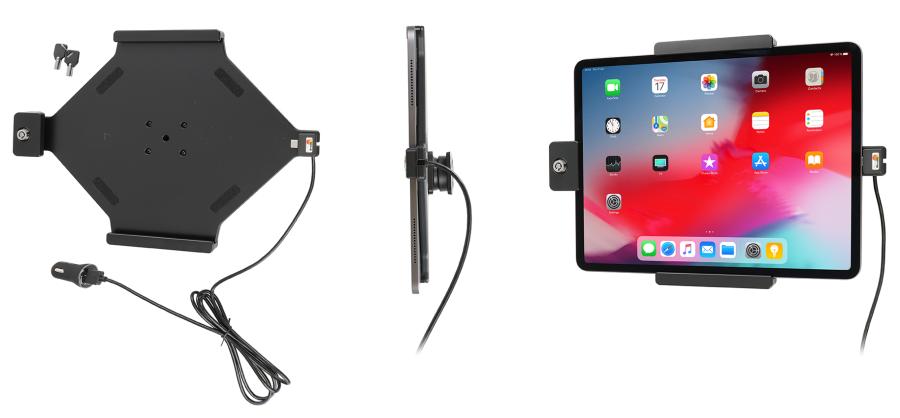 752095 Halterung mit Verschluss - Apple iPad Pro 12,9 2018 (A1895, A1976, A1983, A2014) 2