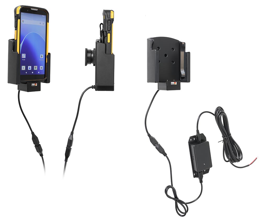 713439 Brodit Aktiv-Halterung für CipherLab RS38 - Festeinbau, Pogo-Pins 1