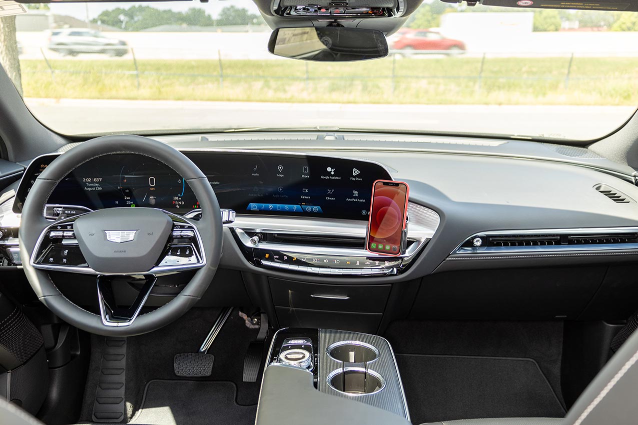 856098 Brodit ProClip für Cadillac Lyriq 23+ - Baujahr 2024-2026, Armaturenbrett 7