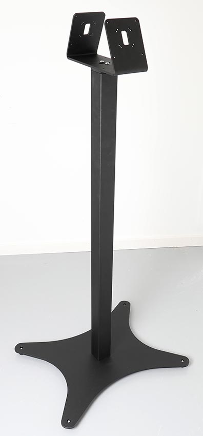 217212 Brodit doppelte Montageplatte, winkelig - für Monitore & Tablets, Modul 6