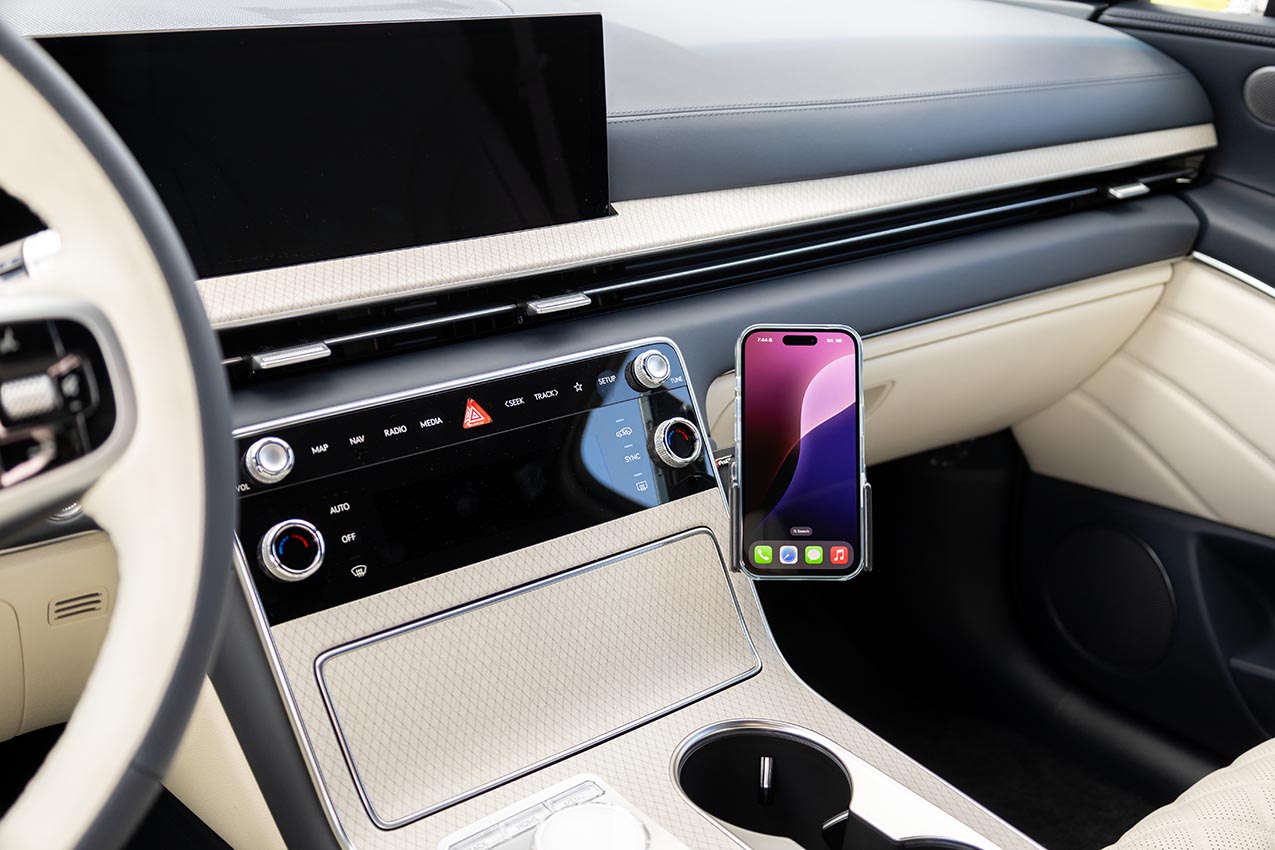 856129 ProClip für Genesis GV80 - Baujahr 2025 - 2026, Armaturenbrett Mitte Beifahrer 11