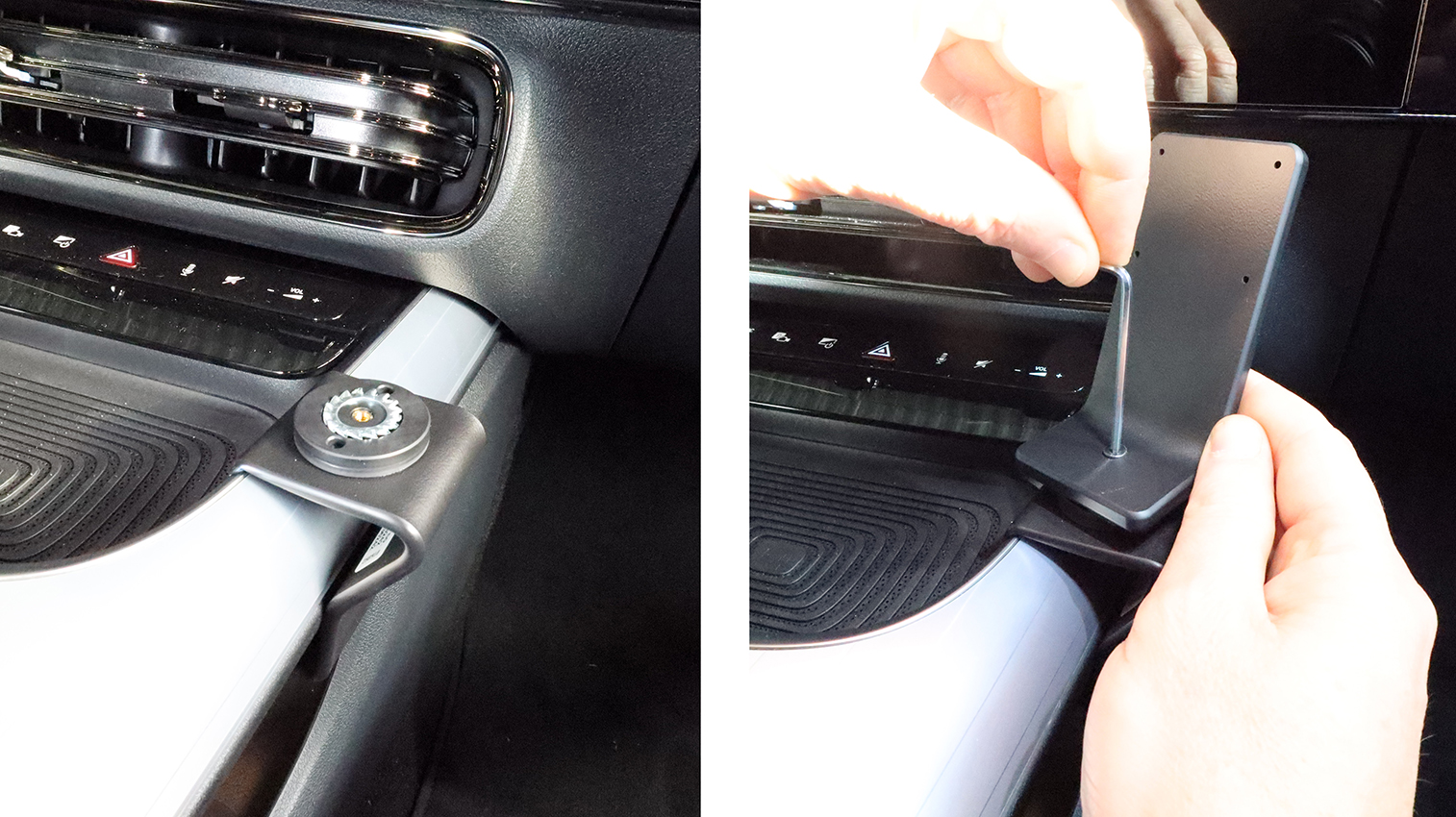 836242 Brodit ProClip für Mercedes Benz CLA-Class - Baujahr 2026, Mittelkonsole 6