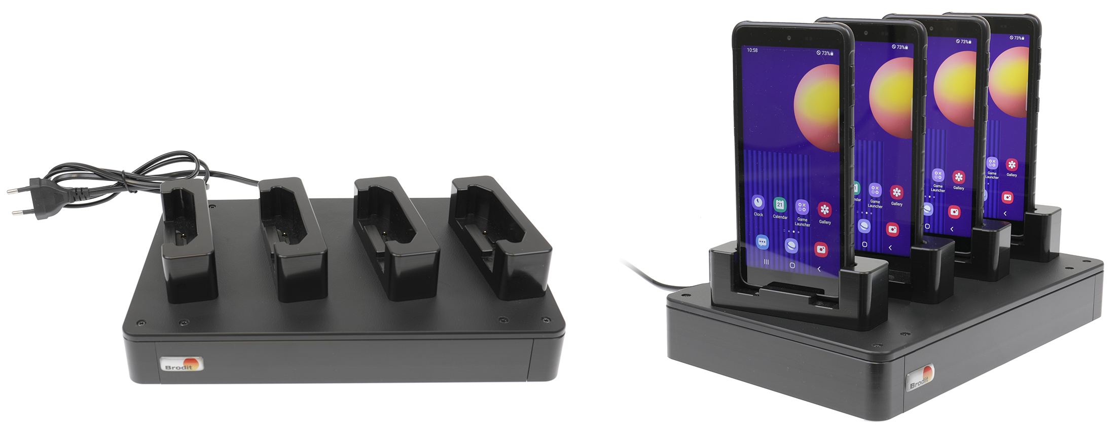 216369 Tisch Stand Multiladedock für Samsung Galaxy Xcover 5 1