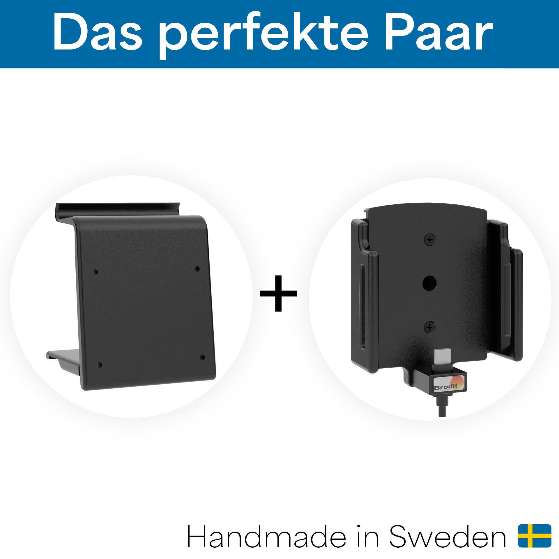 521840 Aktiv Halterung mit USB-Zigarettenanzünder-Adapter 1