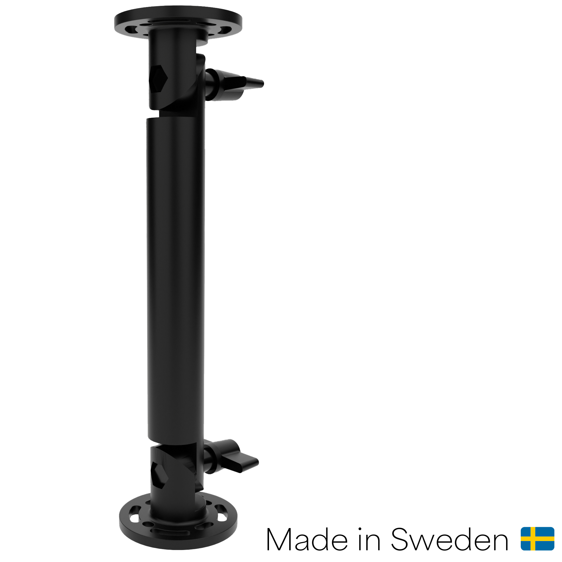 215865 HD Zahngelenkarm Basisset 10”, 264 mm, Kleine Zähne, Montageplatte Rund 1