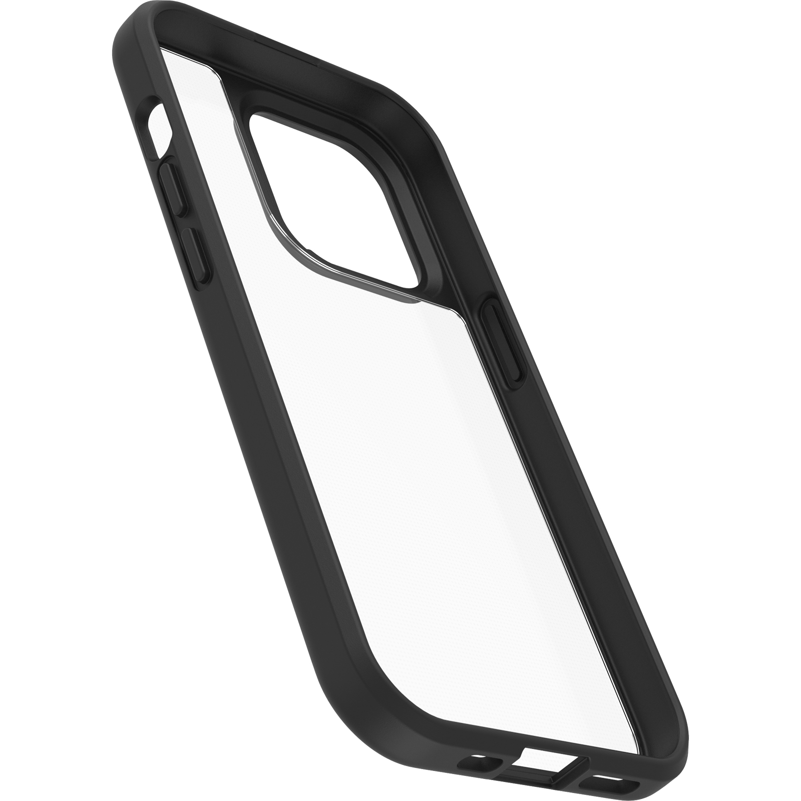 77-88891 OtterBox React Apple iPhone 14 Pro - Black Crystal - clear/black - ProPack 2
