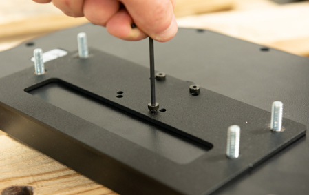 216059 Montageplatte für Tablet und Tastatur 5