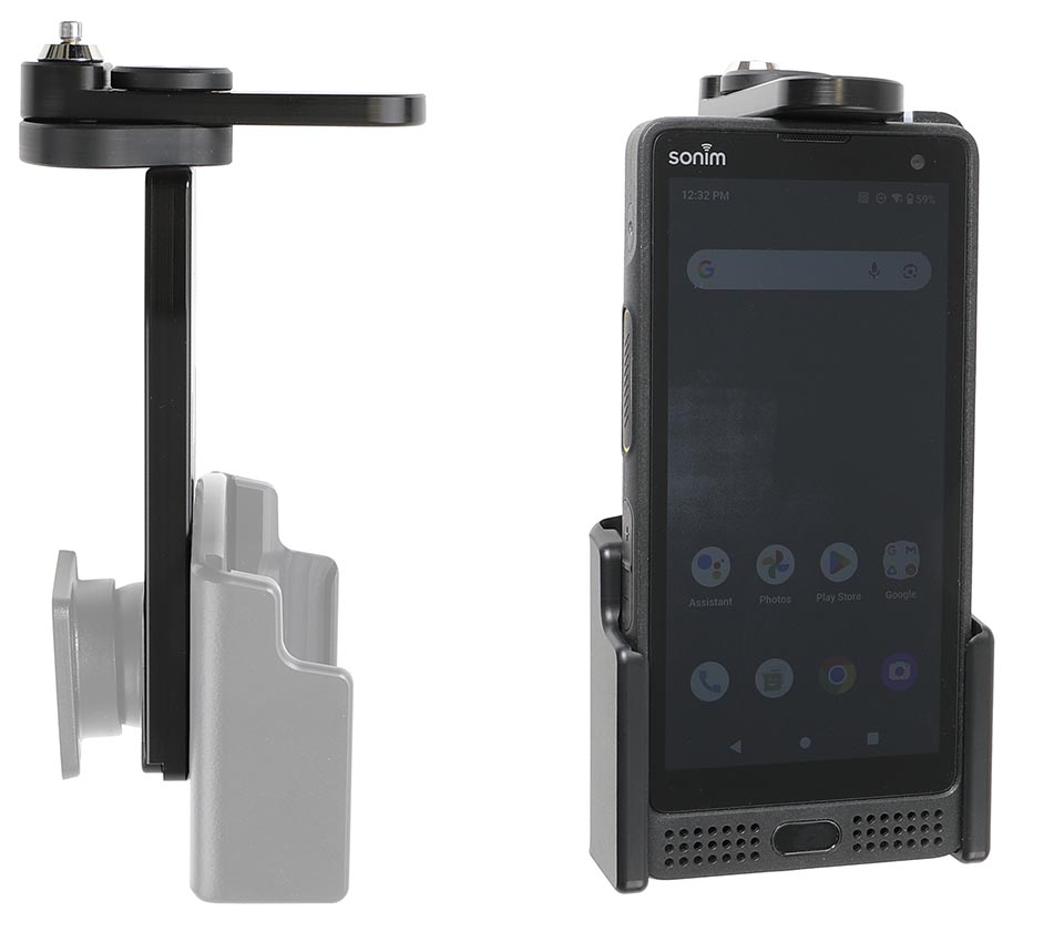 217200 Brodit Stützsystem mit Schloss für Smartphonehalterung mit Kugelgelenk (42x50mm) 0