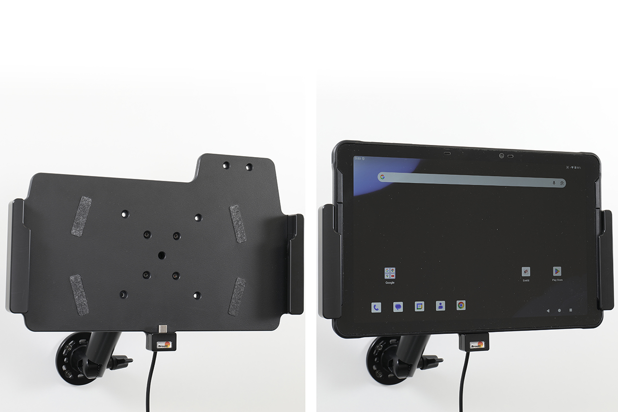 721474 Aktiv Halterung für Point Mobile TR54 - integr. USB-C-Kabel, Zig.-Adapter 5