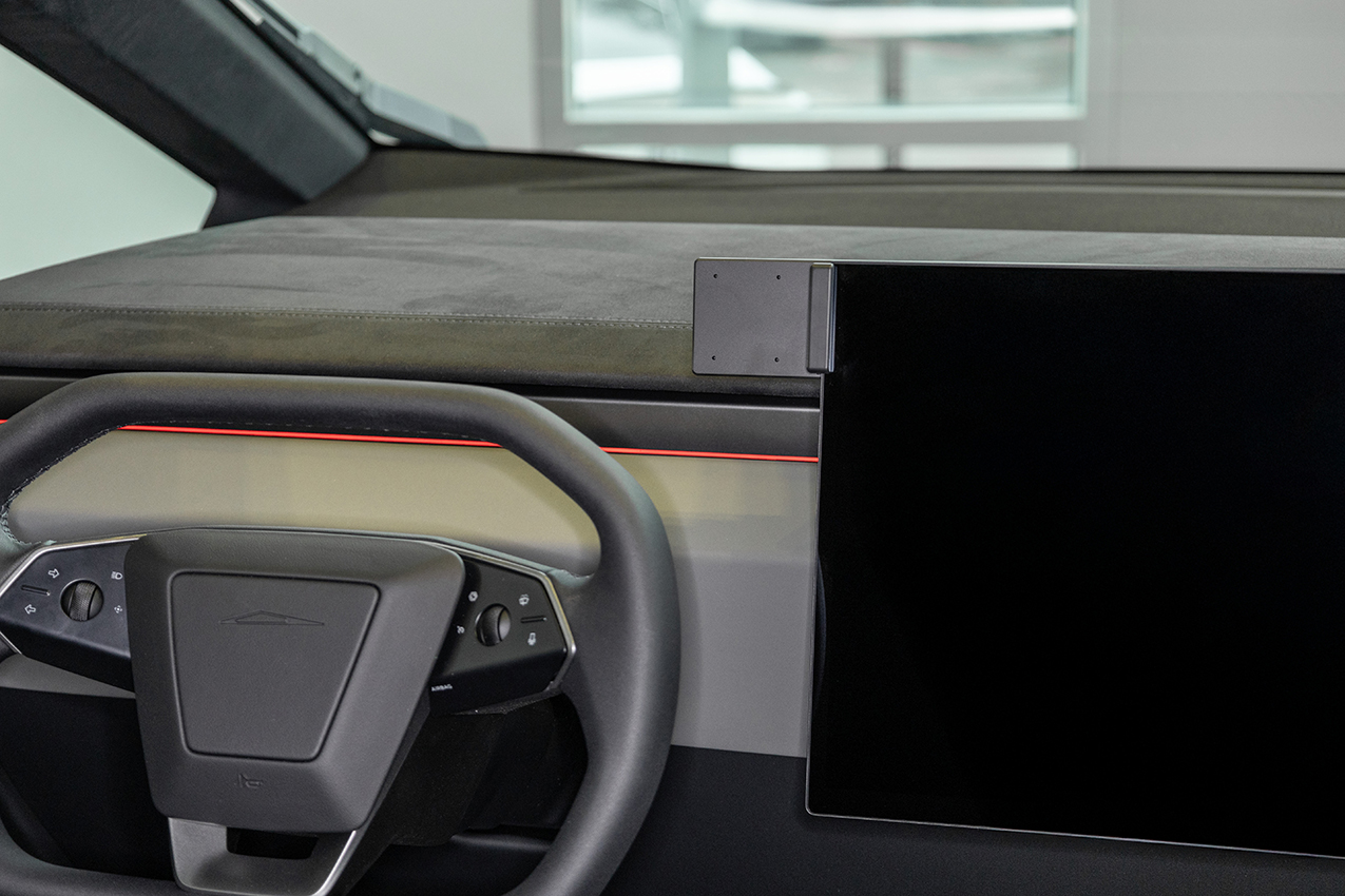 856112 Brodit ProClip für Tesla Cybertruck - Baujahre 2023-2025, Armaturenbrett Mitte 5