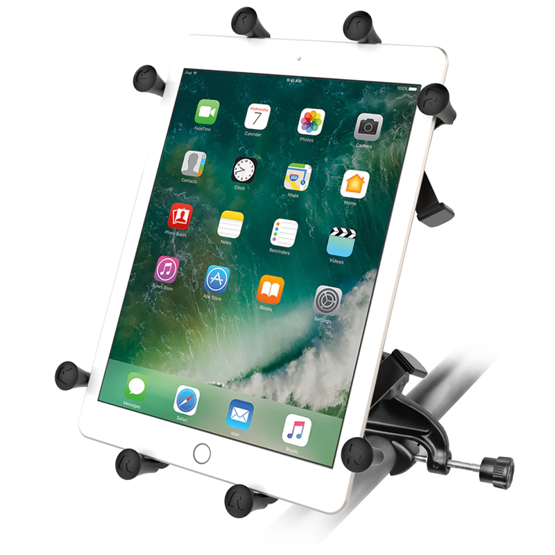 RAM-B-121-UN9U Luftfahrthalterung mit X-Grip Universal Halteklammer für 9-11" Tablets 2