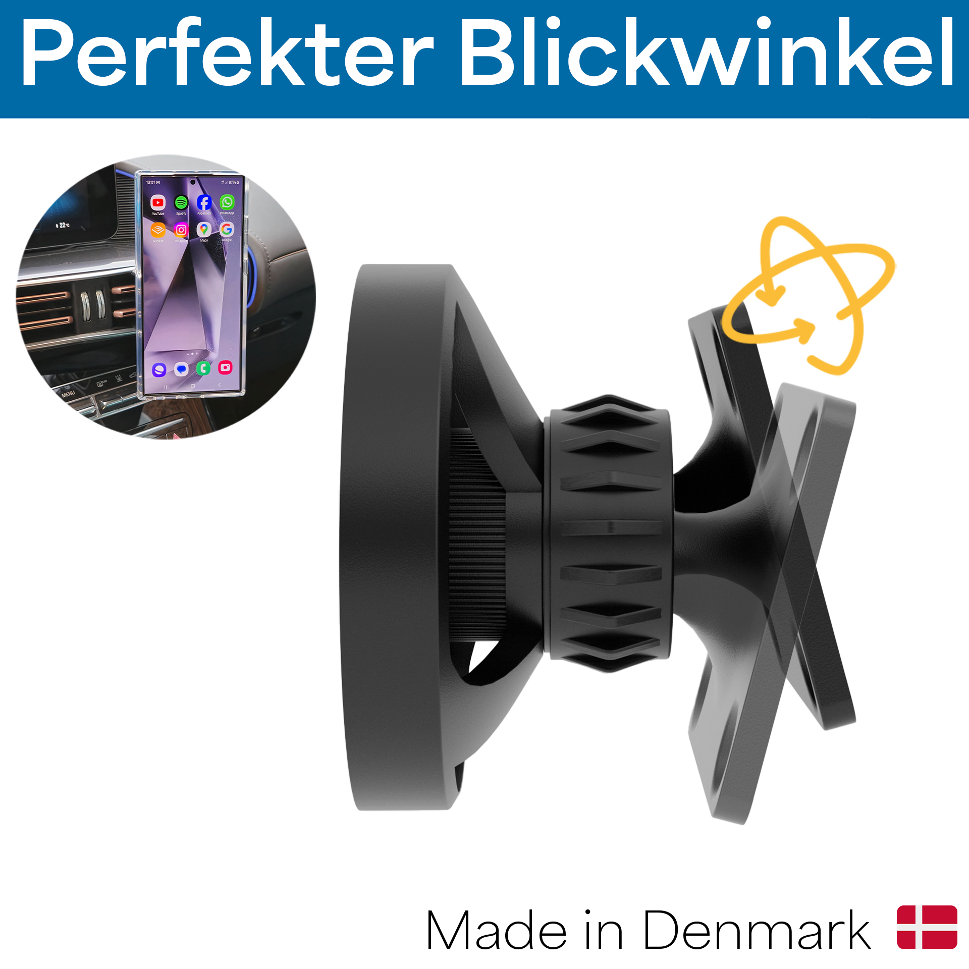 65181 Magnetischer Universalhalter inkl. Metallring - MagSafe kompatibel 4