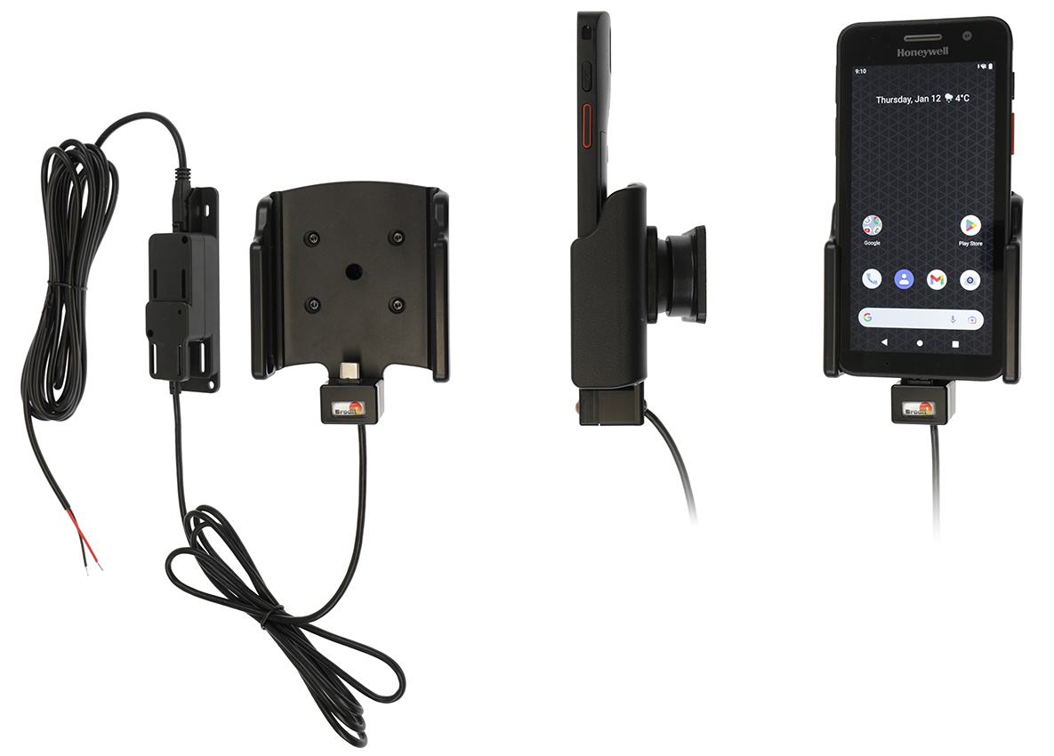 727334 Aktiv Halterung USB-A für Honeywell CT30XP u. CT37 (ohne Hülle) 7