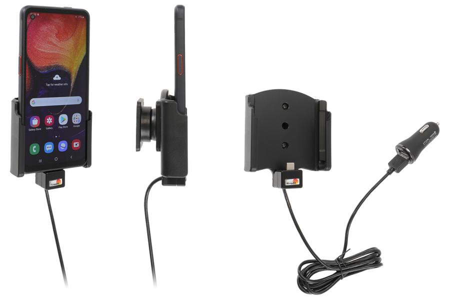 721178 Aktiv Halterung mit Zigarettenanzünder-Stecker - Samsung Galaxy Xcover Pro SM-G715 1