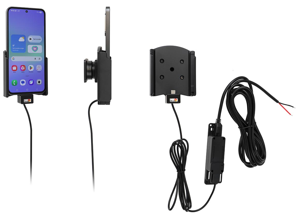 727459 Aktiv Halterung für Samsung Galaxy A36 - USB-C, Festeinbau 0