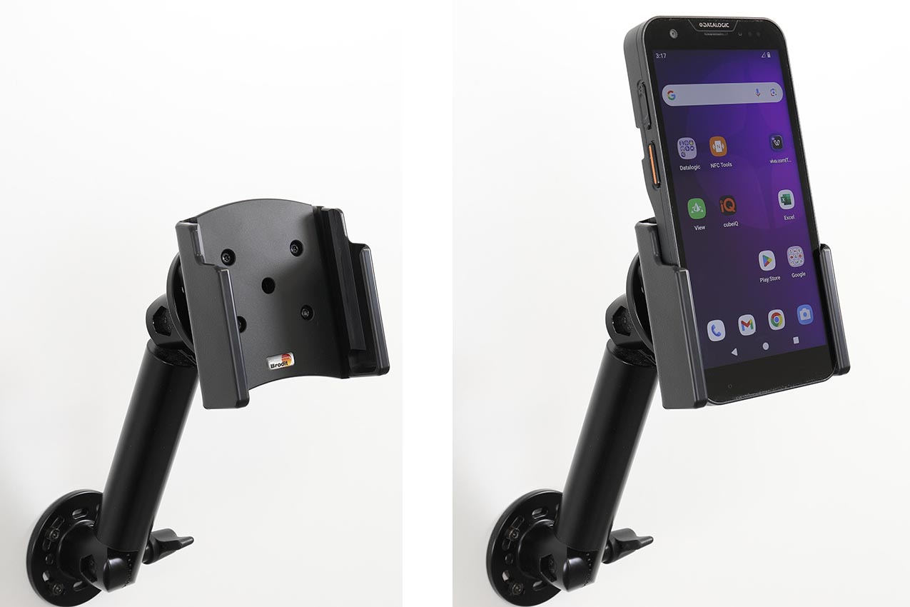 711422 Brodit Passiv Halterung mit Kugelgelenk für Datalogic Memor 30 und 35 6