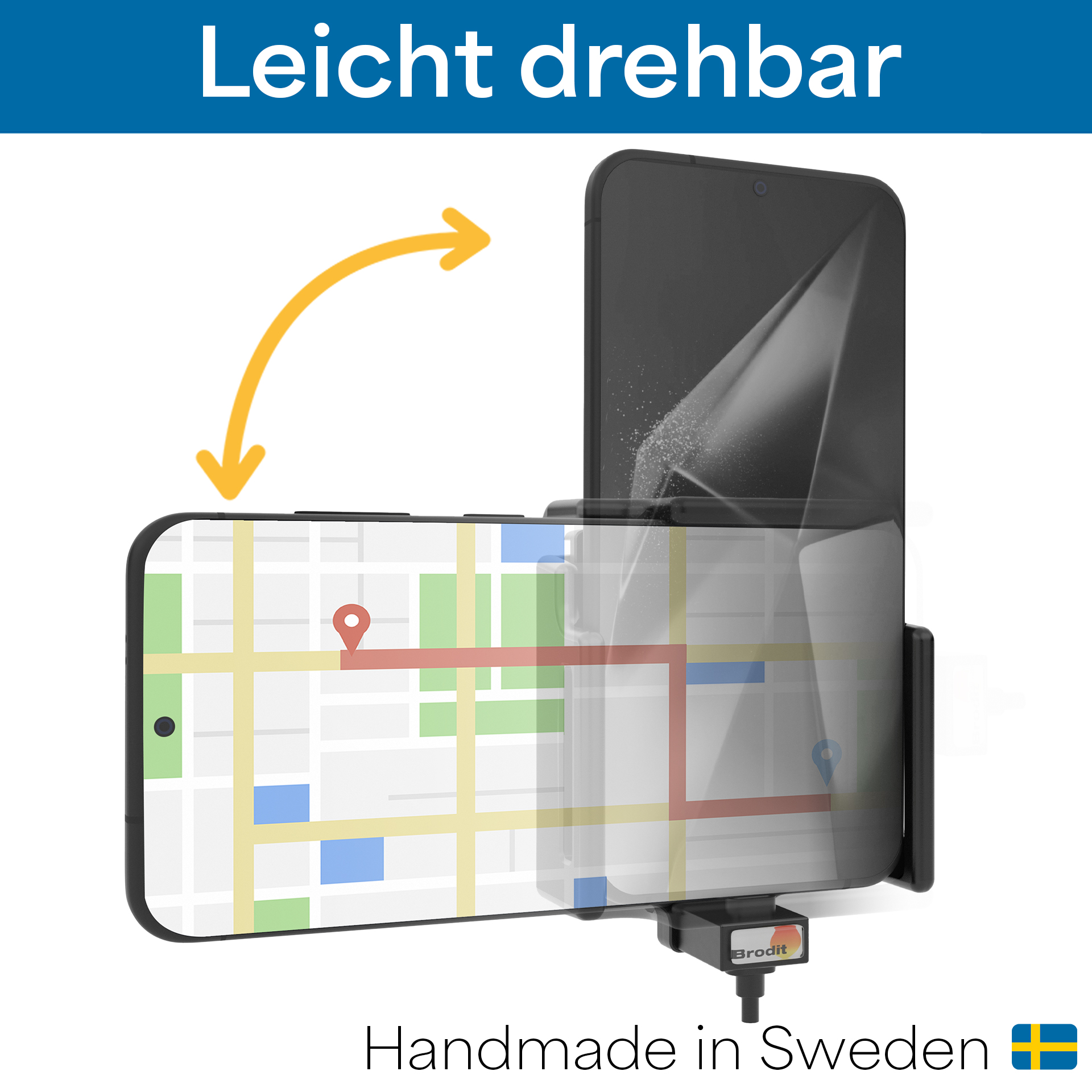 521844 Aktiv Halterung mit Zigarettenanzünder-Stecker 6
