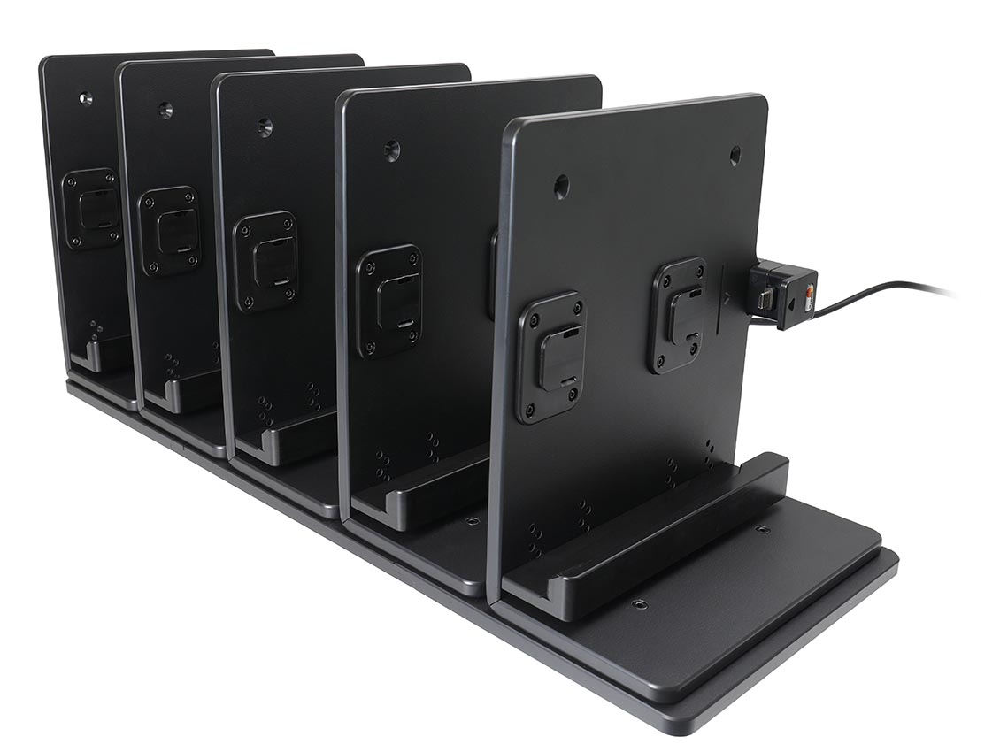 217110 Brodit ModTek Tischladestation - 5 Wege USB-C 300W für ModTek Case mit US-Kabel 7