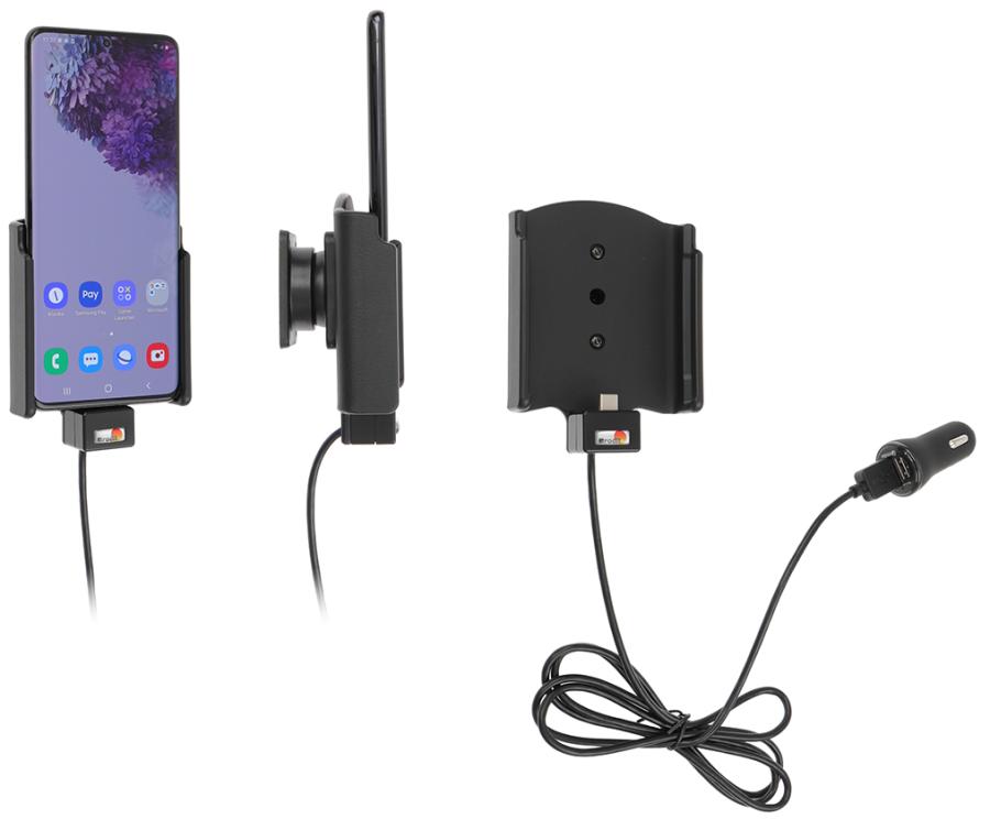 721191 Aktiv Halterung mit Zigarettenanzünder-Stecker - Samsung Galaxy S20 Plus 5G 1
