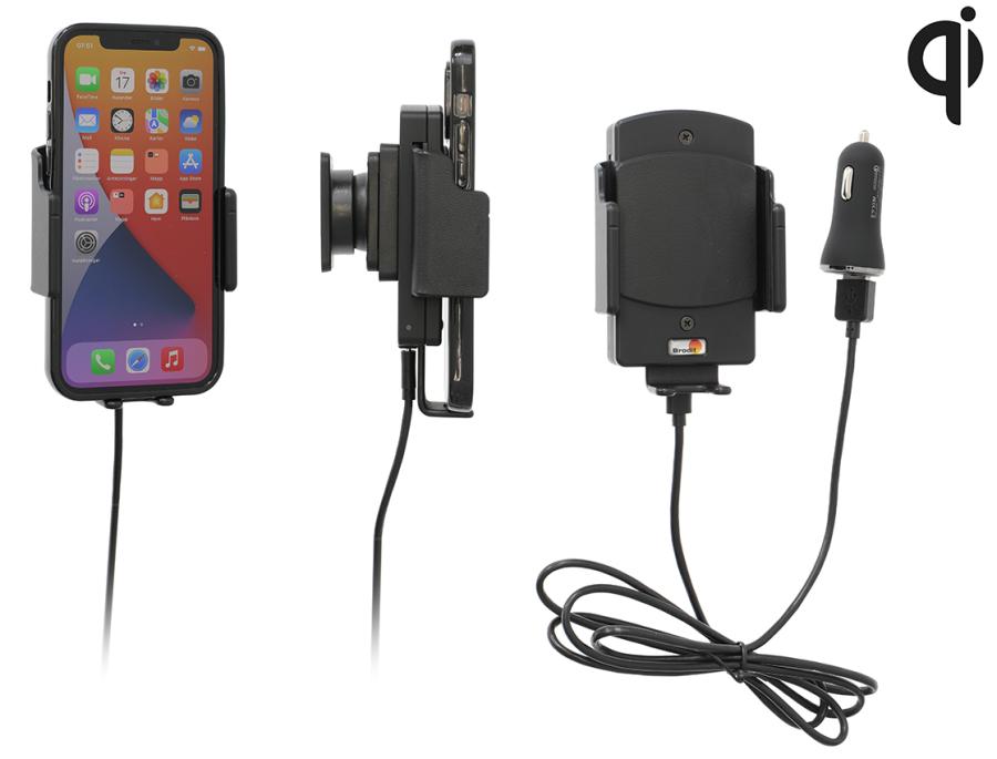 718300 Qi Aktiv Universalhalterung für Smartphones - USB-A-Kabel, Zig-Adapter 8