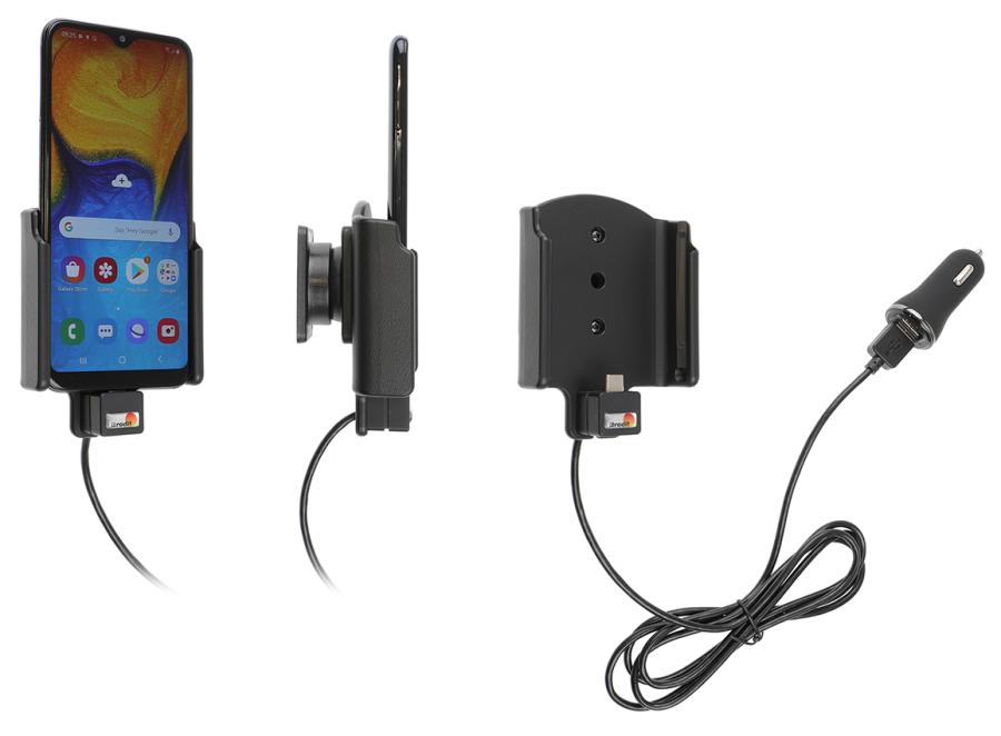 721140 Aktiv Halterung mit Zigarettenanzünder-Stecker - Samsung Galaxy A20e (SM-A202) 1