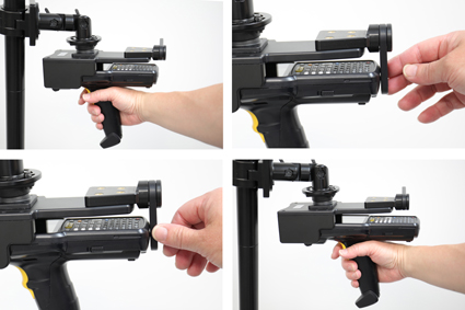 711056 Passiv Halterung mit Kugelgelenk - Zebra MC3300 6