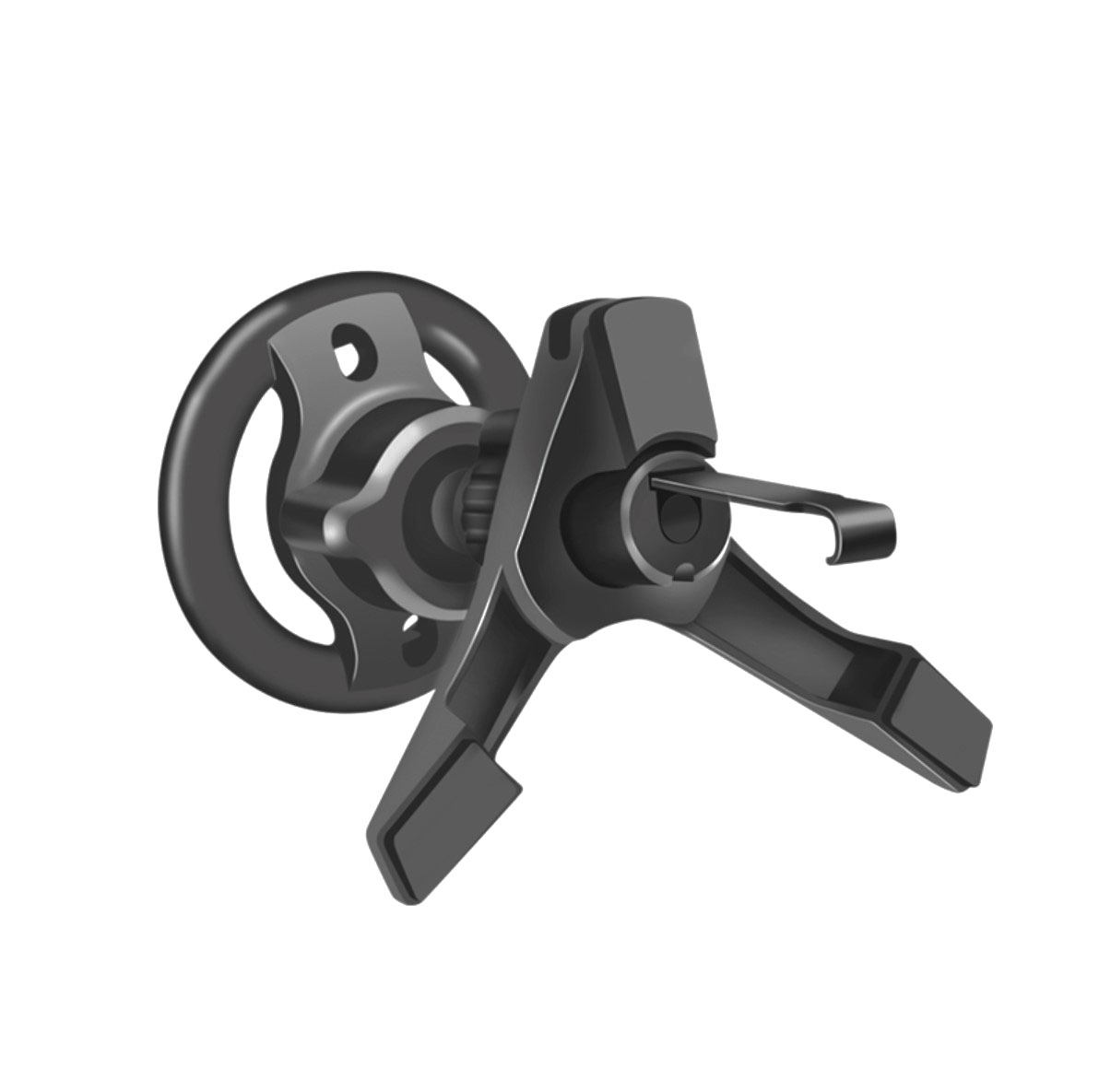 AA0167 Magnetischer3Punkt-Smartphone-Halter für Kfz-Lüftungsschacht, Schwarz 4