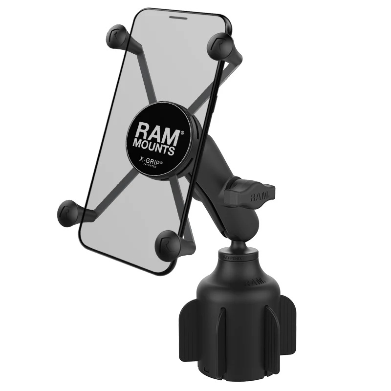 RAP-B-299-4-UN10U X-Grip Universalhalterung für große Smartphones - Stubby Becherhalter-Basis 0
