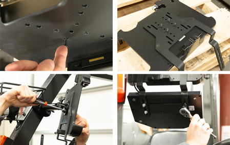 216059 Montageplatte für Tablet und Tastatur 6
