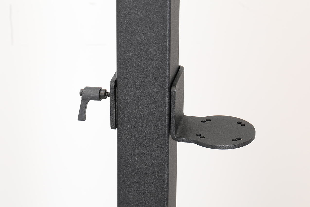 217213 Brodit Montageplatte/Erweiterung für Bodenständer-Profilstange 217210, Modul 5