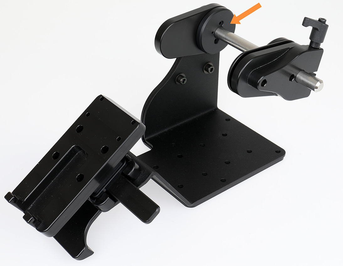 217171 Brodit Distanzplatten 49 mm für Brodit Druckerhalter mit Etikettenrollen 1