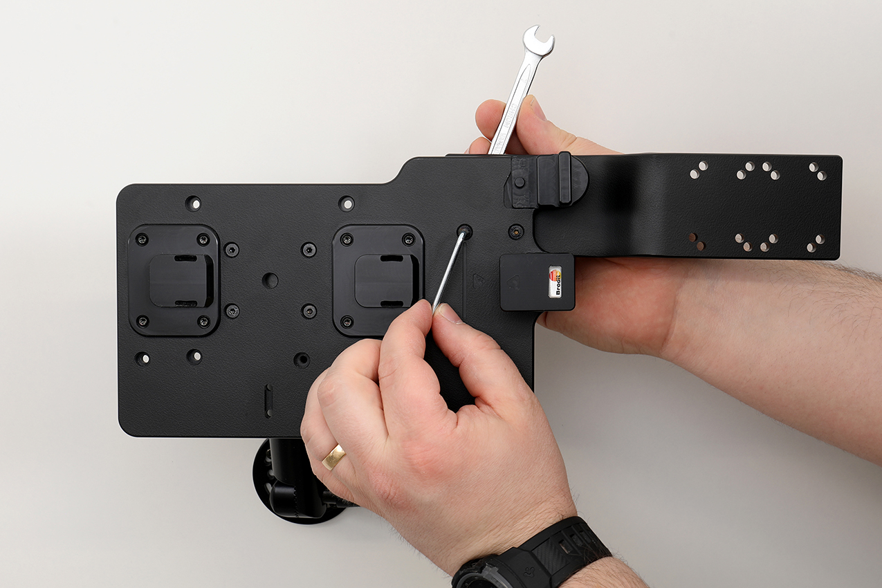 217128 Brodit Montageplatte für ModTek Dock für zusätzliches Zubehör (Scanner, ...) 3