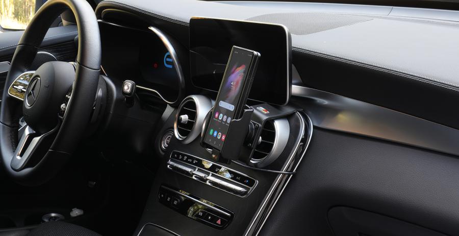 721272 Aktiv Halterung mit Zigarettenanzünder-Stecker - Samsung Galaxy Z Fold3 5G 4