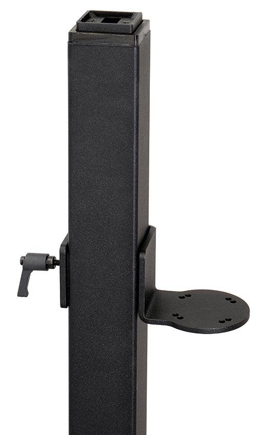217213 Brodit Montageplatte/Erweiterung für Bodenständer-Profilstange 217210, Modul 8