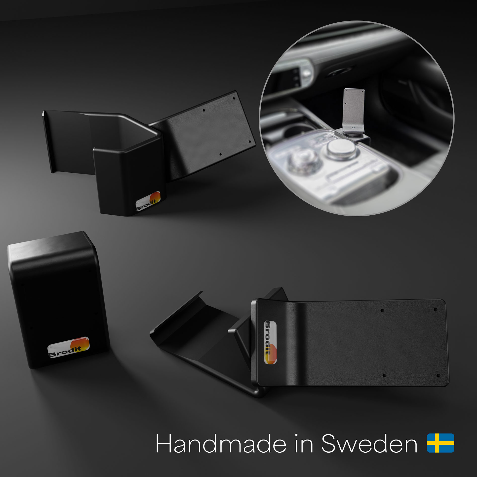 836093 Brodit ProClip für Genesis G90 - Baujahr 2023-2025, Mittelkonsole 0