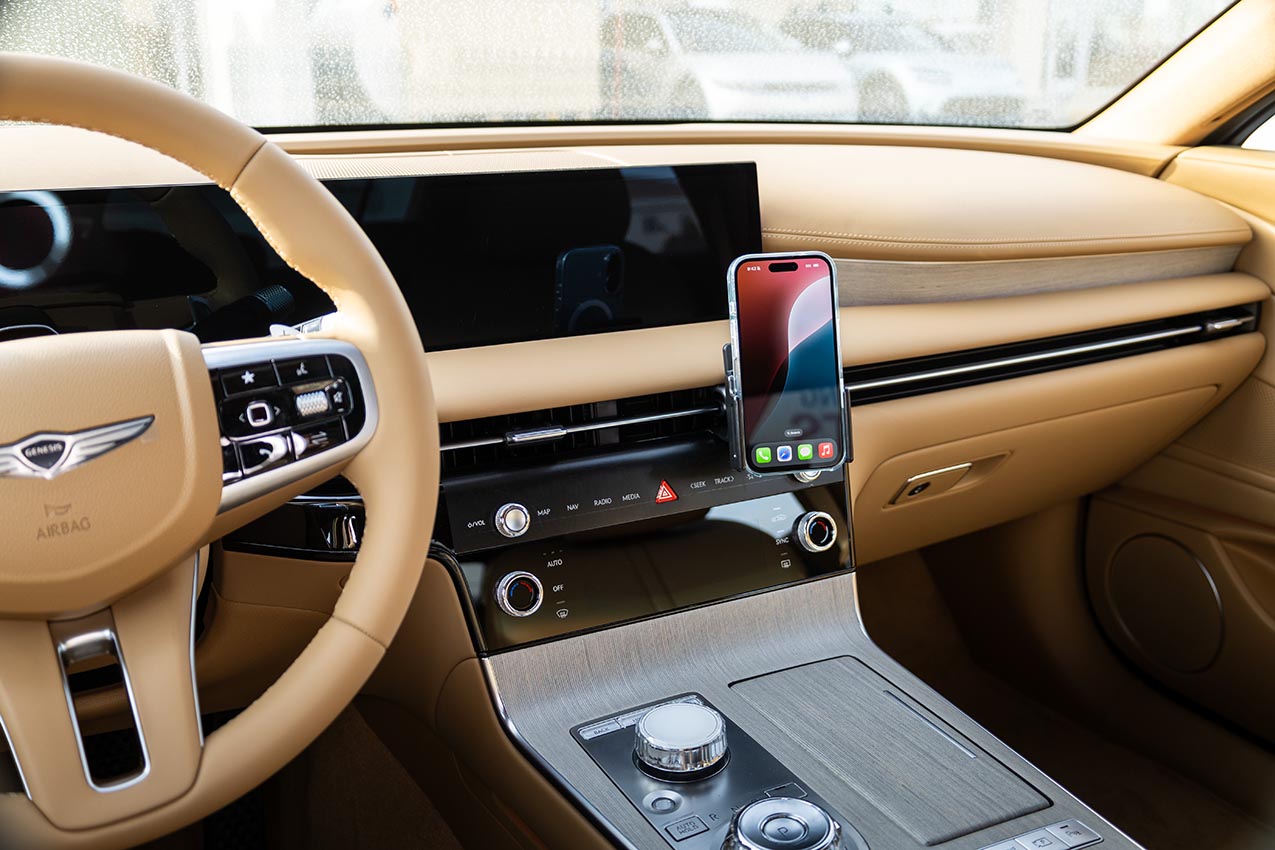 856168 Brodit ProClip für Genesis G80 - Baujahr 25-26, Armaturenbrett Mitte Fahrerseite 11