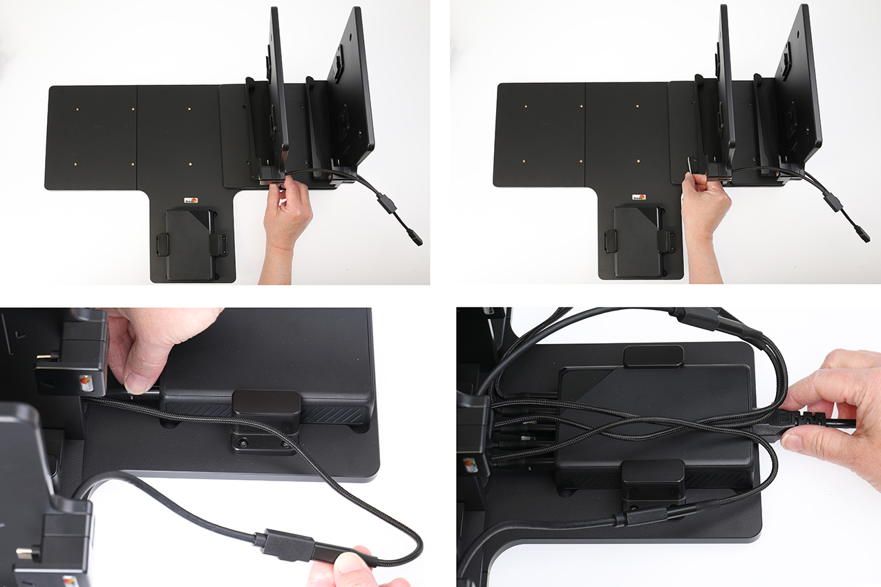 217110 Brodit ModTek Tischladestation - 5 Wege USB-C 300W für ModTek Case mit US-Kabel 2