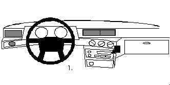 852174 ProClip - Volvo 940 91-98 1