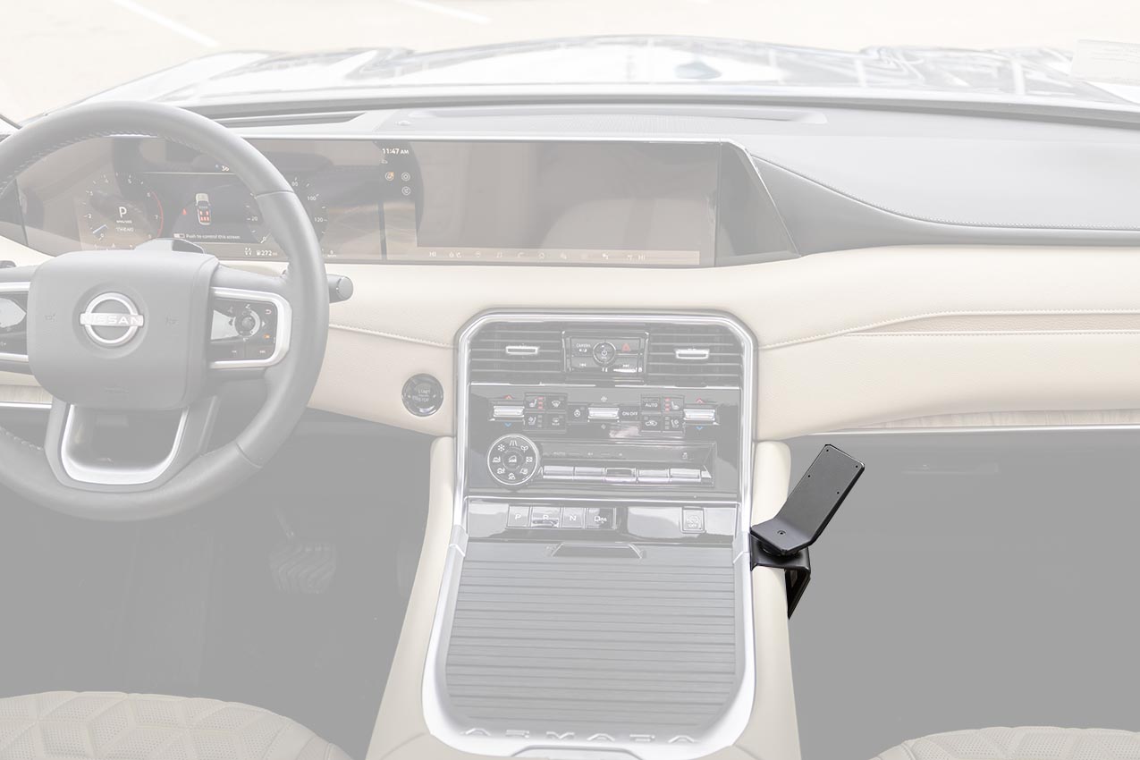 836188 Brodit ProClip für Nissan Armada - Baujahr 2025-2026, Mittelkonsole 9