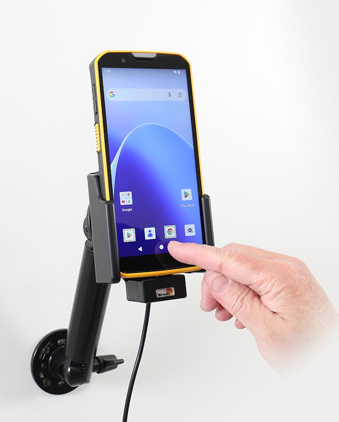 727436 Brodit Aktiv-Halterung für CipherLab RS38 - Festeinbau, USB-C 10