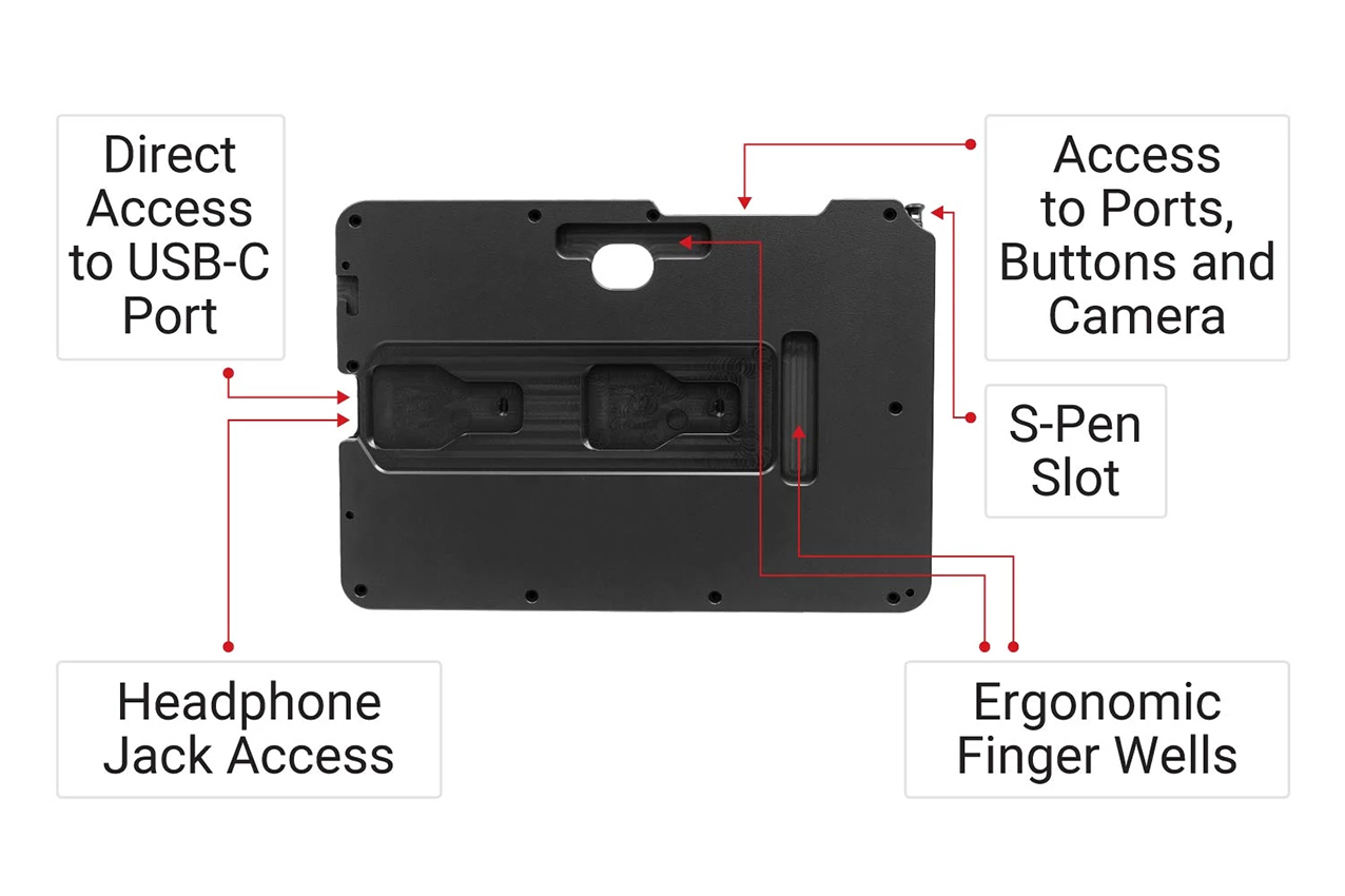 216444 ModTek Hard Case für Samsung Galaxy Tab Active 4 Pro u. 5 Pro 10