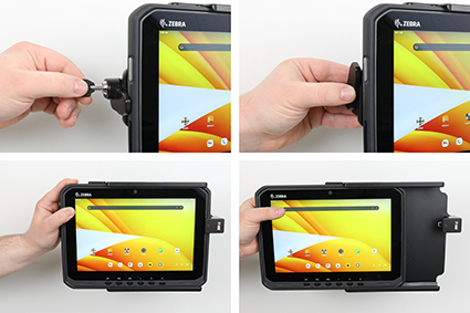 216467 Abschließbare Halterung für Zebra ET60/ET65 Android-Version, USB-C 3.1 4