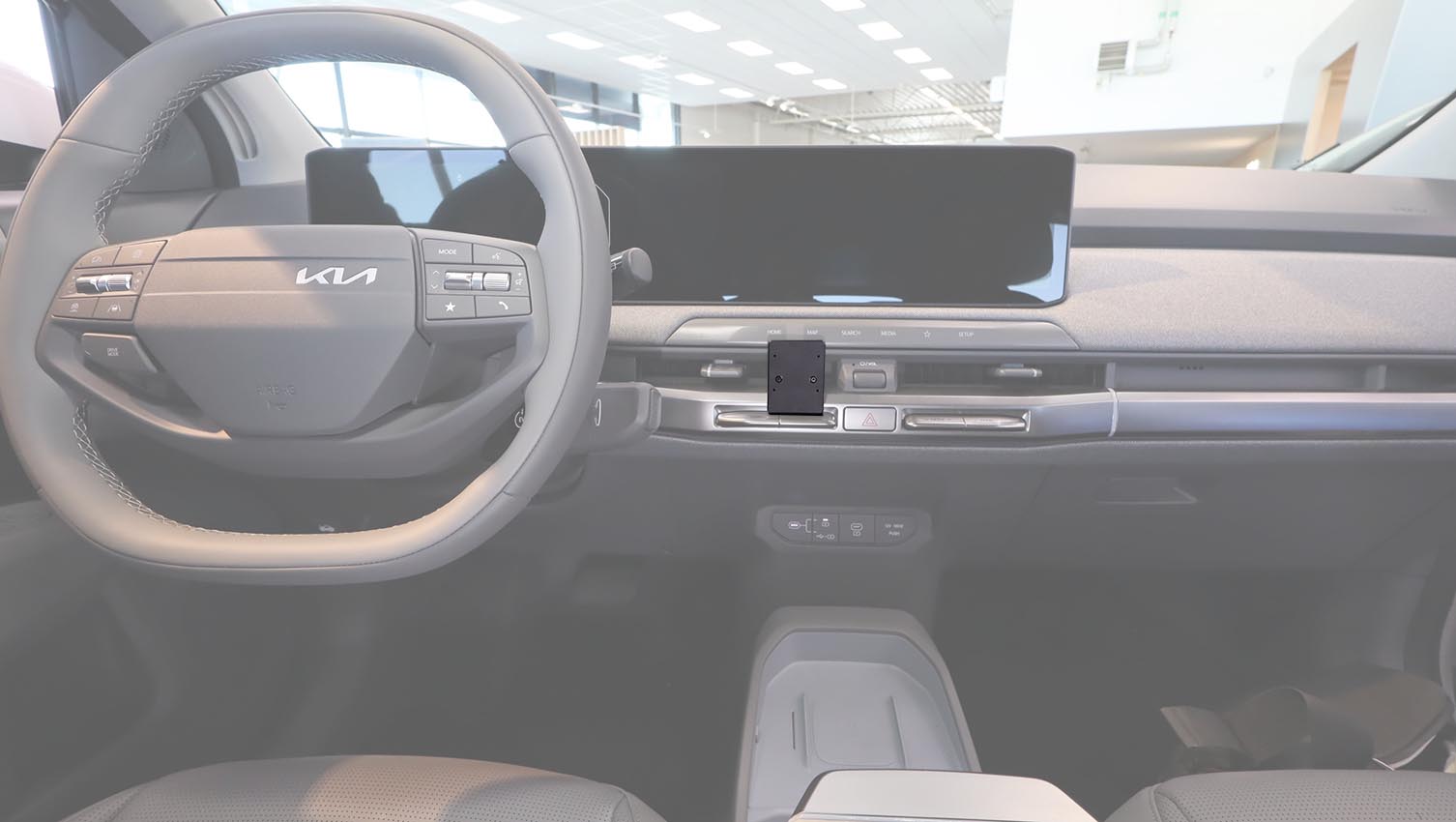 856266 ProClip für Kia EV3 - Baujahr 2025-2026, Armaturenbrett Mitte Fahrerseite 8