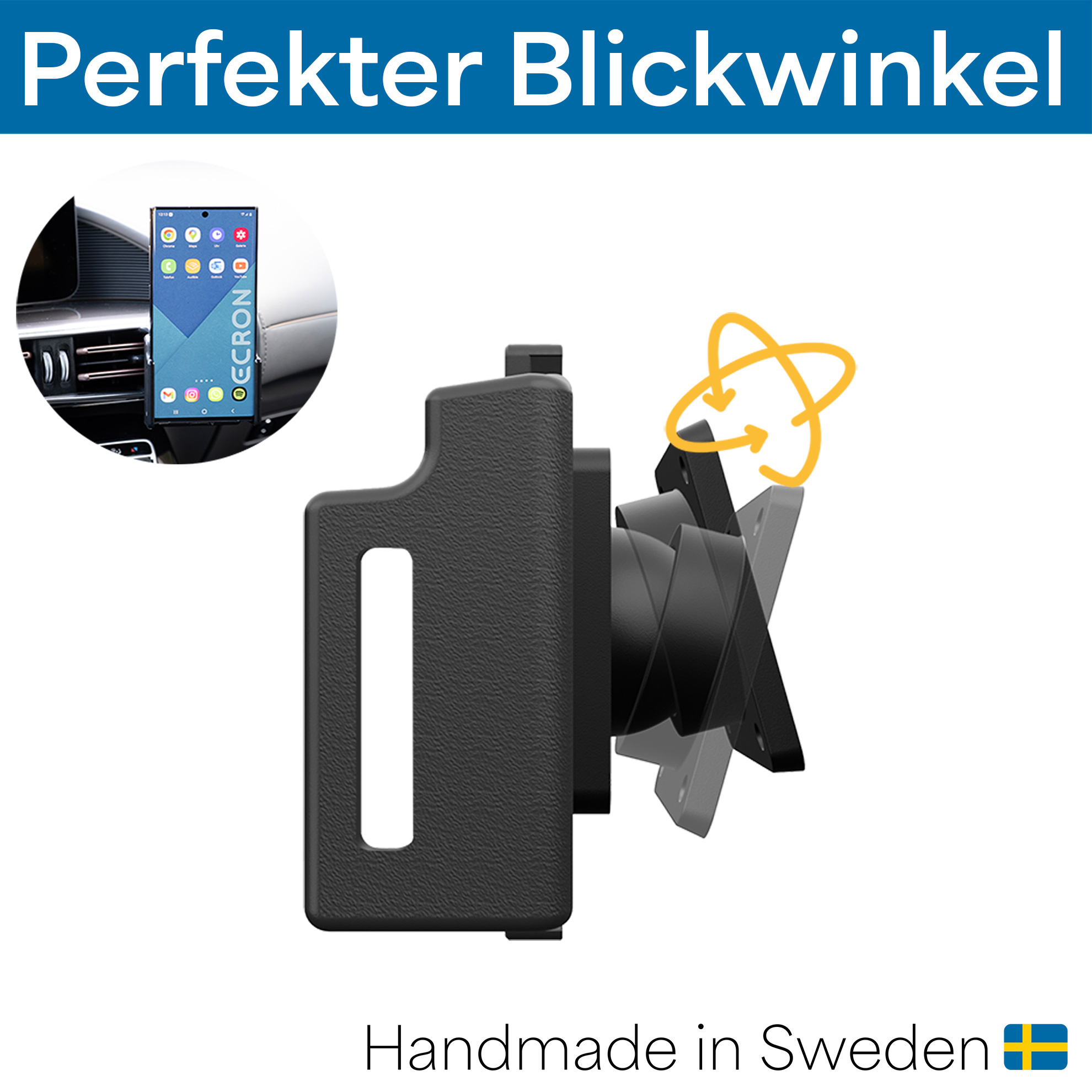 721013 Aktiv Halterung mit Zigarettenanzünder-Stecker - Apple iPhone X 5