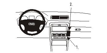 852871 ProClip - Audi A4 Limo 01-07 1