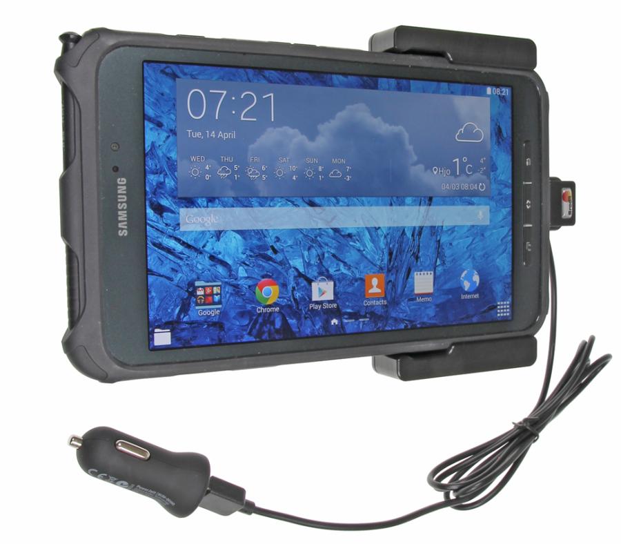 521676 Aktiv Halterung mit Zigarettenanzünder-Stecker - Samsung Galaxy Tab Active 80 SM-T365 3