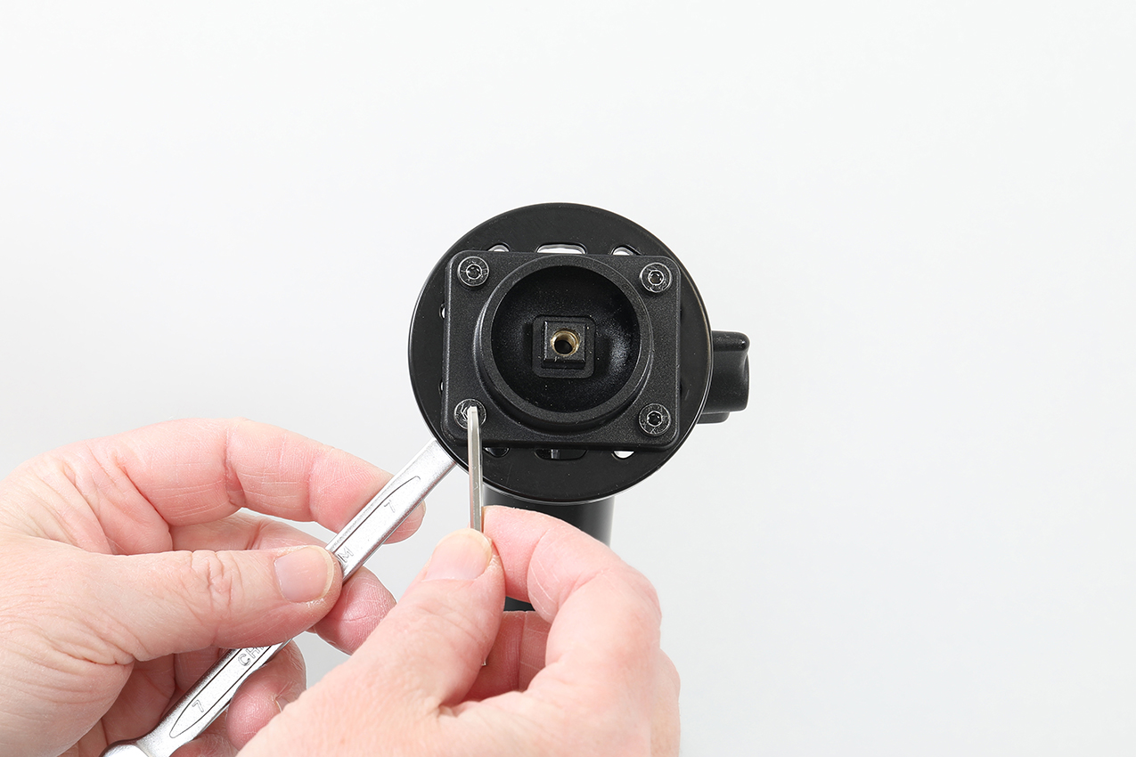 713463 Aktiv Halterung Pogo Pins für Honeywell CT70 (mit Hülle) - Festeinbau 5