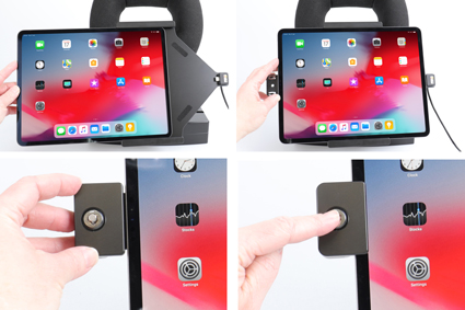 752095 Halterung mit Verschluss - Apple iPad Pro 12,9 2018 (A1895, A1976, A1983, A2014) 4