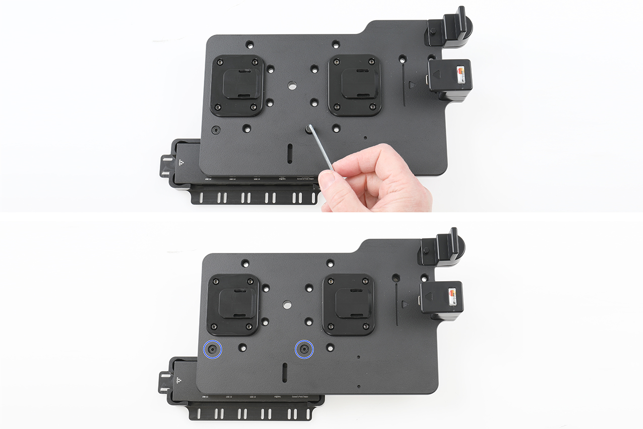 217184 4K USB-C Hub: 6 Ports mit Montageabdeckung für ModTek Dock u. USB-C-Ladeeinheite 4