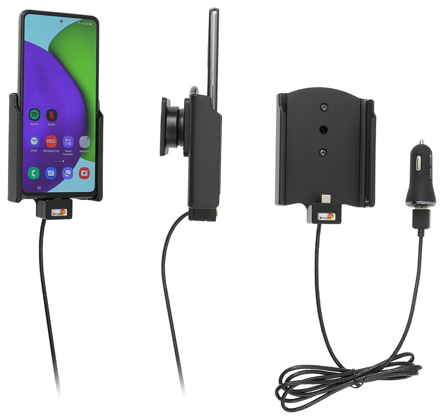 721256 Aktiv Halterung mit Zigarettenanzünder-Stecker - Samsung Galaxy A52 SM-A52F/DS 1